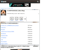 Tablet Screenshot of c-sheyn-musique.skyrock.com