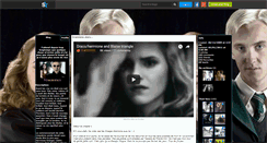 Desktop Screenshot of dracoloveherm.skyrock.com