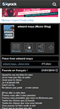 Mobile Screenshot of edward-maya-official.skyrock.com