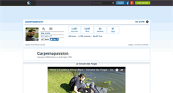 Desktop Screenshot of carpemapassion.skyrock.com