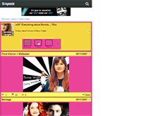 Tablet Screenshot of bonnie-wright.skyrock.com