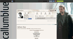 Desktop Screenshot of callumblue.skyrock.com