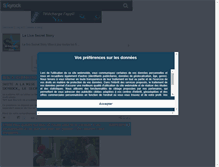 Tablet Screenshot of le-secret-live.skyrock.com