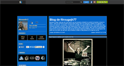 Desktop Screenshot of filrougejh77.skyrock.com