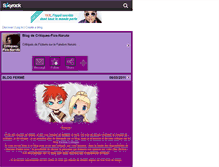 Tablet Screenshot of critiques-fics-naruto.skyrock.com