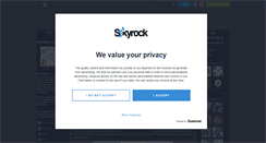 Desktop Screenshot of photofiltre-astuce.skyrock.com