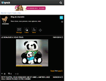 Tablet Screenshot of charantin.skyrock.com