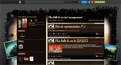 Desktop Screenshot of plus-belle-vie-tous-site.skyrock.com