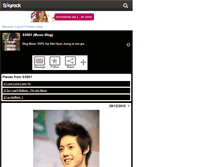 Tablet Screenshot of hyun-joong-musik.skyrock.com