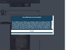 Tablet Screenshot of misschoupetta75.skyrock.com