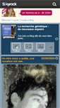 Mobile Screenshot of genetique.skyrock.com