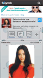 Mobile Screenshot of delphine-attal.skyrock.com