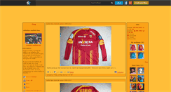 Desktop Screenshot of collection-maillots-lens.skyrock.com