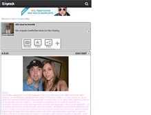 Tablet Screenshot of camomille004.skyrock.com
