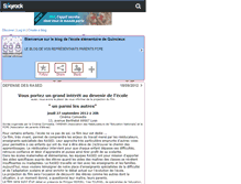 Tablet Screenshot of ecoleprimairequincieux.skyrock.com