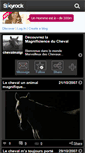 Mobile Screenshot of chevalmalgresmoi.skyrock.com