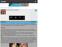 Tablet Screenshot of fictiononedirectionharry.skyrock.com