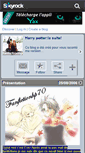 Mobile Screenshot of fanfictionhp70.skyrock.com