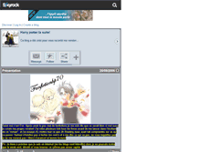 Tablet Screenshot of fanfictionhp70.skyrock.com
