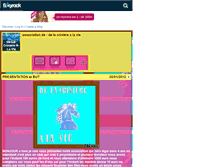 Tablet Screenshot of de-la-criniere-a-la-vie.skyrock.com