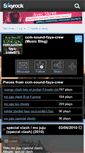 Mobile Screenshot of ccm-sound-faya-crew973.skyrock.com