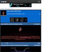 Tablet Screenshot of europedeafs.skyrock.com