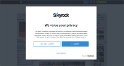 Desktop Screenshot of briljant.skyrock.com
