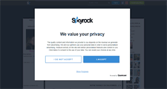 Desktop Screenshot of adeliine19.skyrock.com