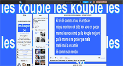 Desktop Screenshot of les-kouple-2010.skyrock.com