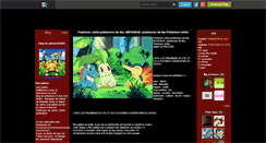 Desktop Screenshot of pokemon63667.skyrock.com