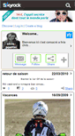 Mobile Screenshot of chris-pourcel.skyrock.com