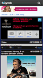 Mobile Screenshot of hallyday25.skyrock.com