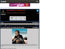 Tablet Screenshot of hallyday25.skyrock.com