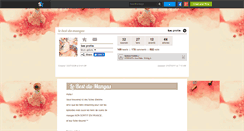 Desktop Screenshot of le-best-du-mangas.skyrock.com