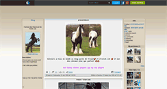 Desktop Screenshot of frison-irish-cob.skyrock.com