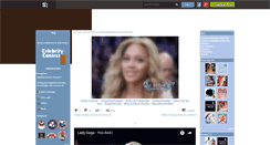 Desktop Screenshot of celebritycontest.skyrock.com