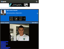 Tablet Screenshot of chamakh-love.skyrock.com