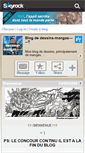 Mobile Screenshot of dessins-mangas-----t.skyrock.com