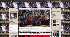 Desktop Screenshot of manchester-barca.skyrock.com