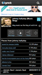 Mobile Screenshot of hallyday1943.skyrock.com