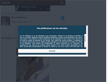 Tablet Screenshot of mxlle-meganne.skyrock.com