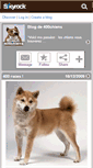 Mobile Screenshot of 400chiens.skyrock.com