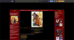 Desktop Screenshot of dragonball260191.skyrock.com