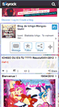 Mobile Screenshot of ichigo-mangas-izumi.skyrock.com