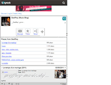 Tablet Screenshot of geoffrey-music.skyrock.com