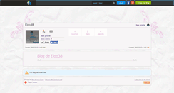Desktop Screenshot of eloo38.skyrock.com