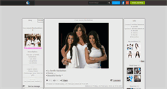 Desktop Screenshot of les-soeurs-kardashians.skyrock.com