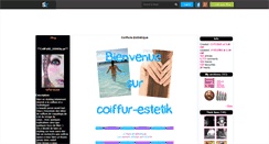 Desktop Screenshot of coiffur-estetik.skyrock.com