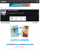 Tablet Screenshot of coiffur-estetik.skyrock.com