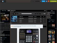 Tablet Screenshot of cortesbeatmaker.skyrock.com